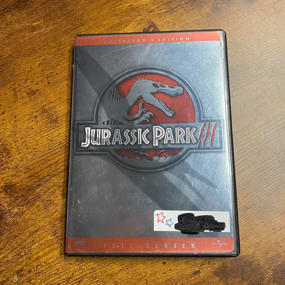Jurassic Park III (DVD, 2001, Full Frame)